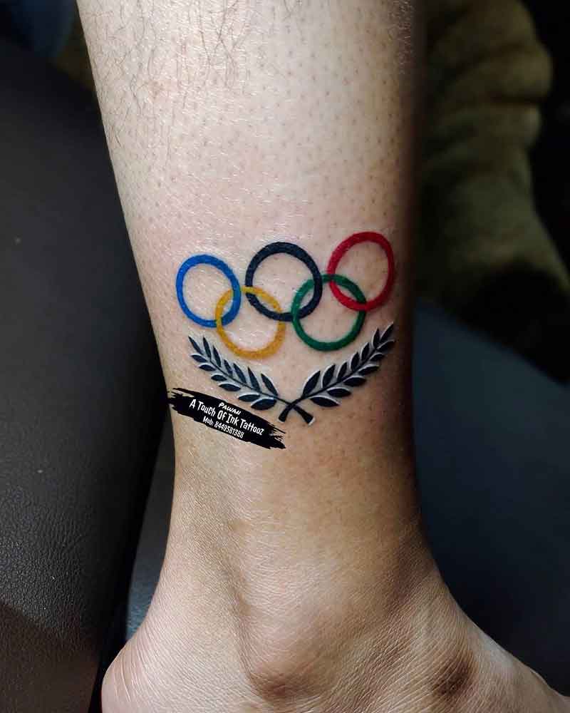 Olympic Ring Tattoo 2