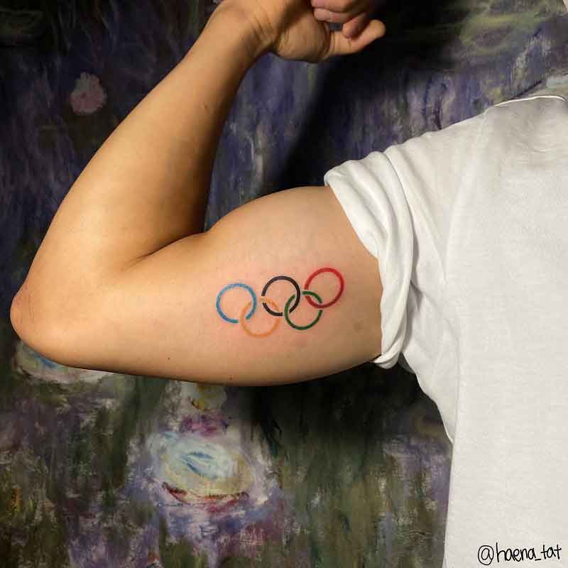 Olympic Ring Tattoo 3