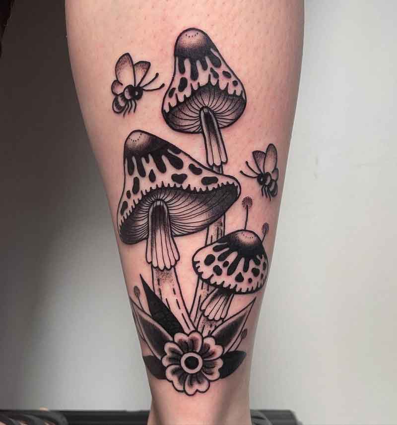 Psilocybin Mushroom Tattoo 2