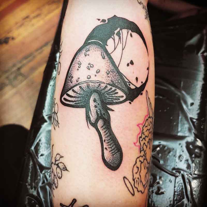 Psilocybin Mushroom Tattoo 3