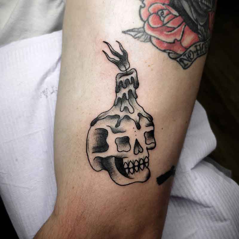 Skull Flash Tattoo 3