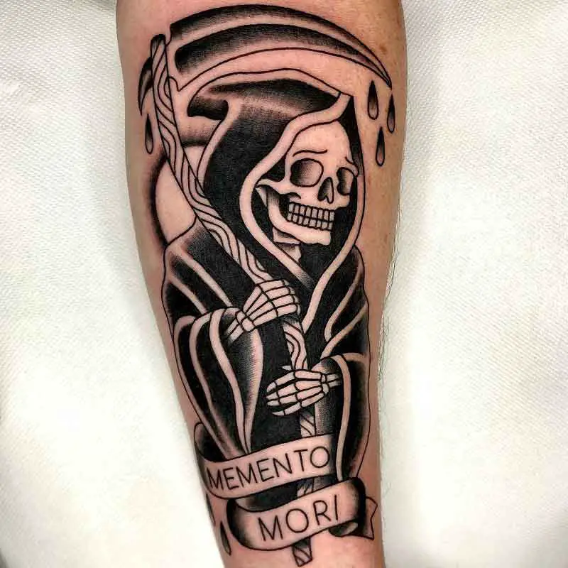 Skull Memento Mori Tattoo 1