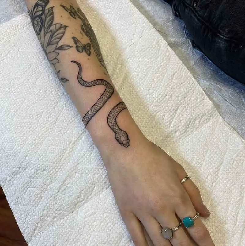 Snake Ring Tattoo 1