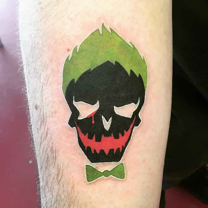 Suicide Squad Joker Tattoo 2