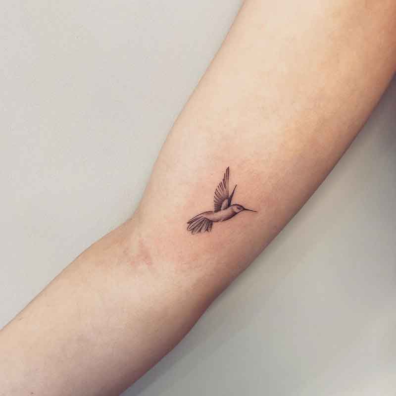 Tiny Bird Tattoo 1