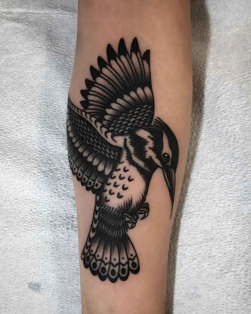 Traditional Bird Tattoo 1