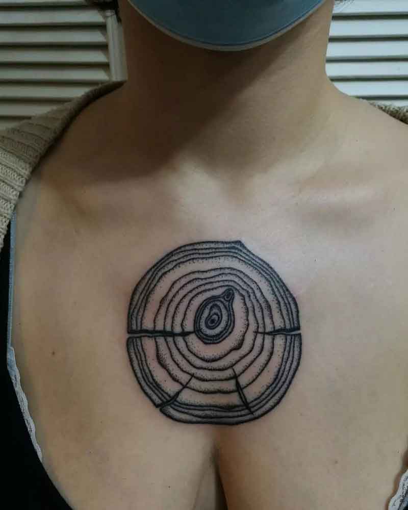 Tree Ring Tattoo 1