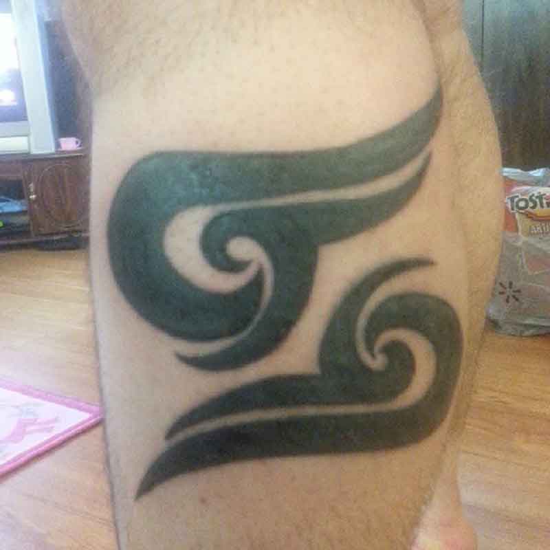 Tribal Gemini Tattoos 3