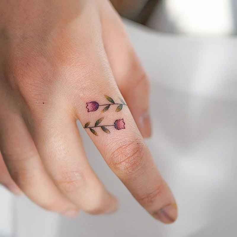 Vine Ring Tattoo 1