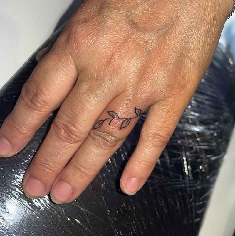 Vine Ring Tattoo 2