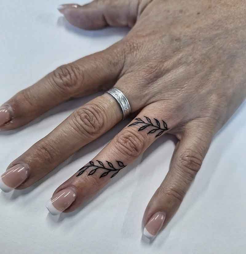 Vine Ring Tattoo 3