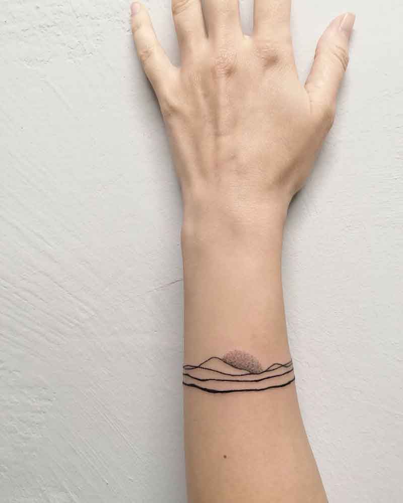 Wave Ring Tattoo 3