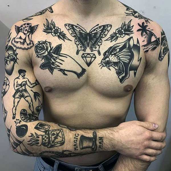 american-traditional-chest-tattoo-3