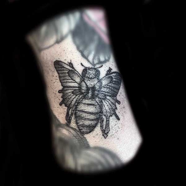 butterfly-bee-tattoo-3