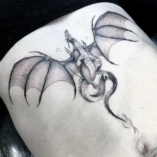dragon-sternum-tattoo-1