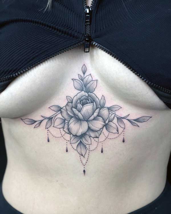 geometric-sternum-tattoo-3