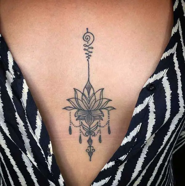 lotus-sternum-tattoo-3