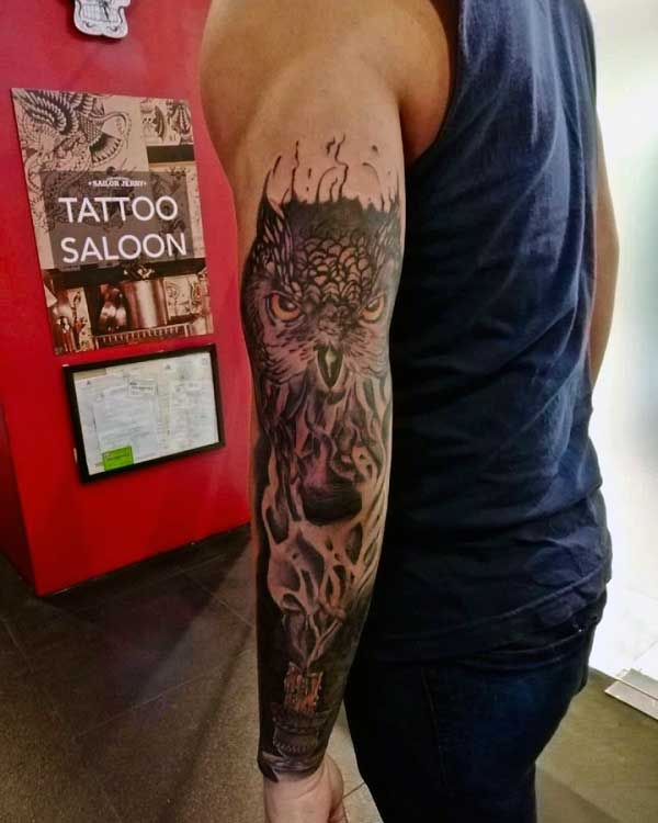 owl-sleeve-tattoo-1