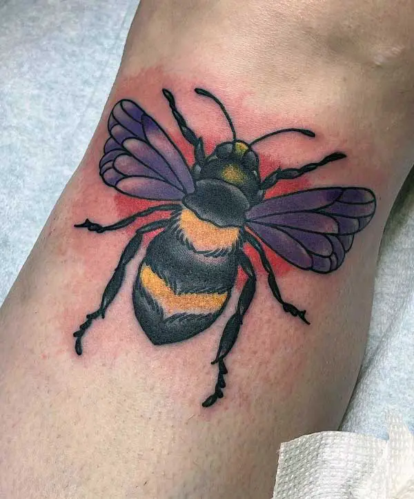 traditional-bee-tattoo-3