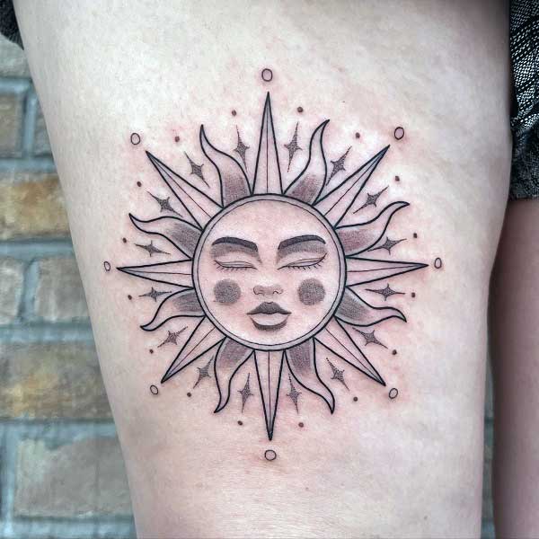 traditional-sun-tattoo-1