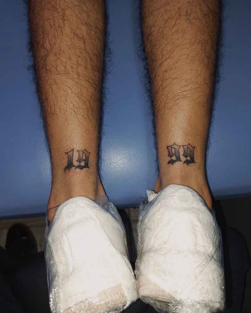 1999 Leg Tattoo 3