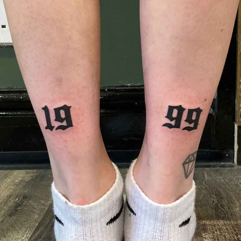 1999 Leg Tattoo 5