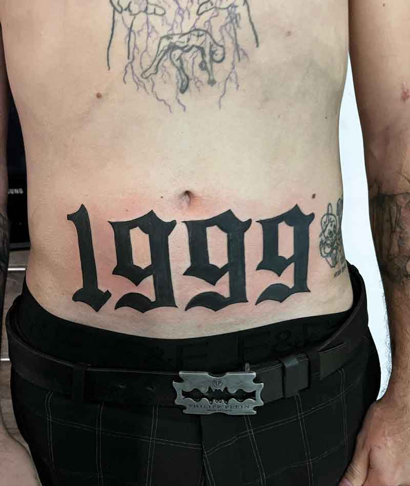 1999 Stomach Tattoo 3