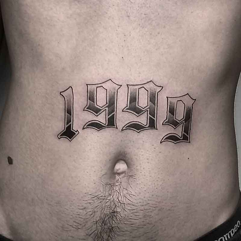 1999 Stomach Tattoo 5