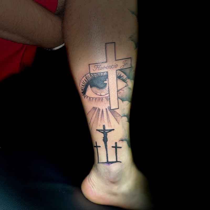 3 Cross Tattoo Designs 3