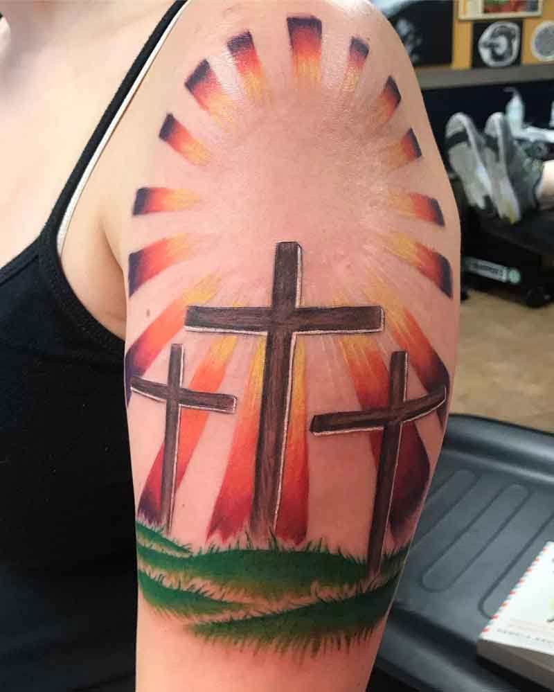 3 Cross Tattoo Designs 4