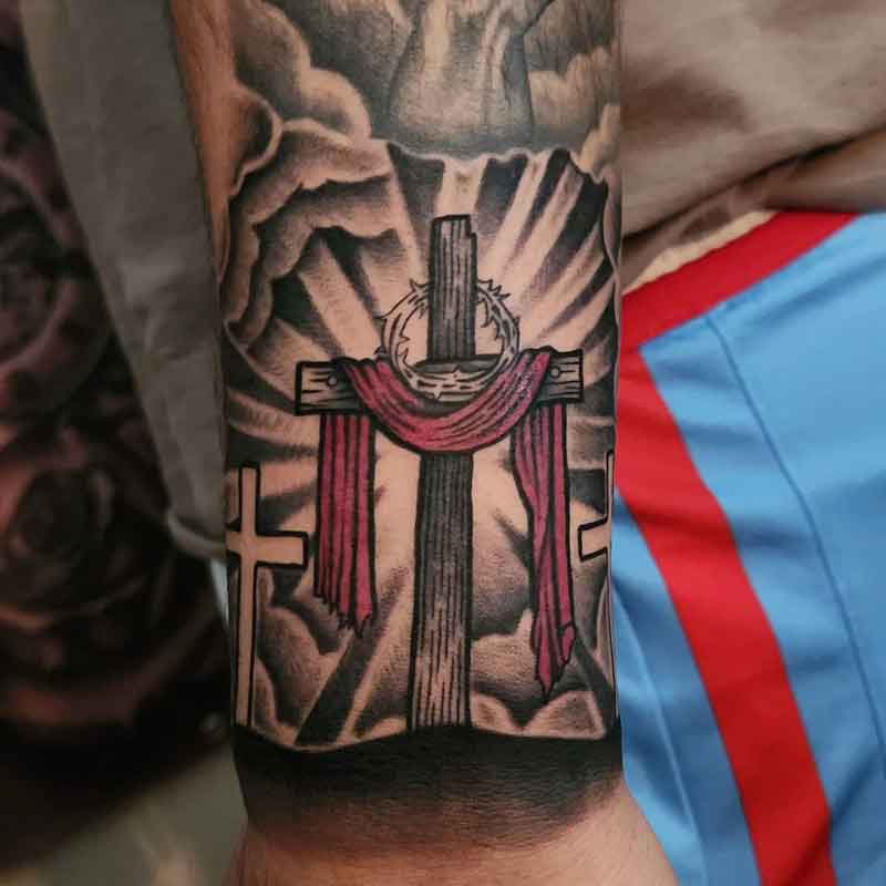 3 Cross Tattoo Designs 5