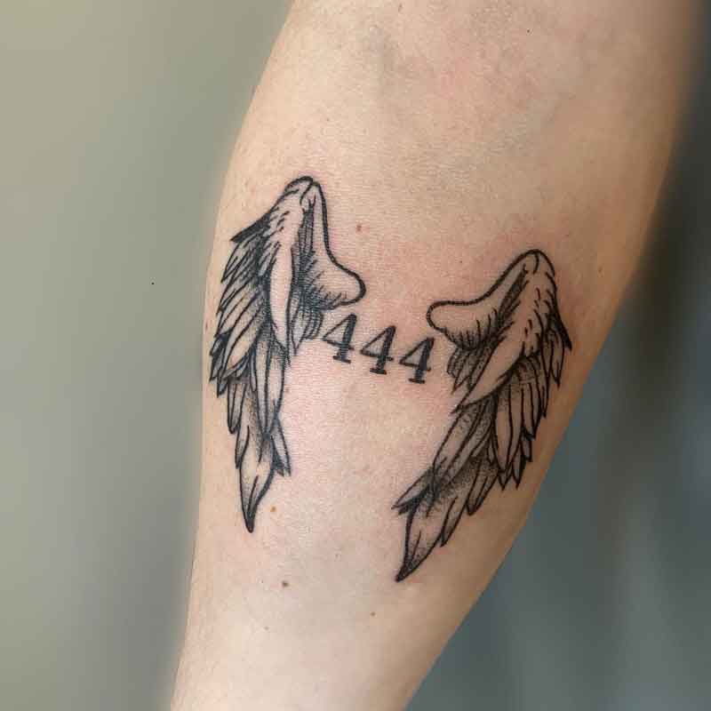 444 Angel Tattoo 3