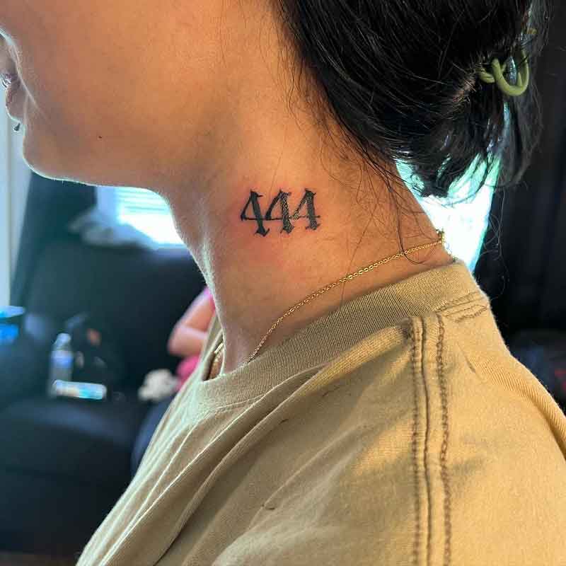 444 Tattoo Neck 5