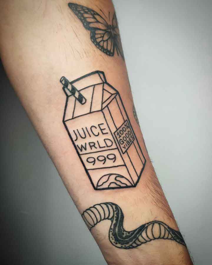 999 Juice Wrld Tattoo Ideas 3