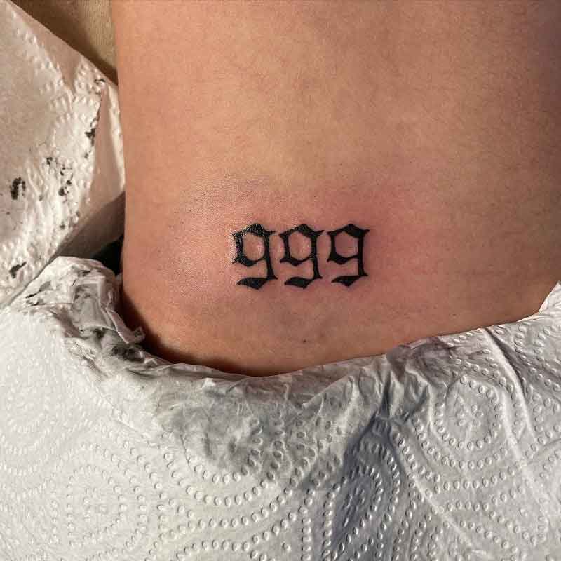 999 Tattoo Fonts 1