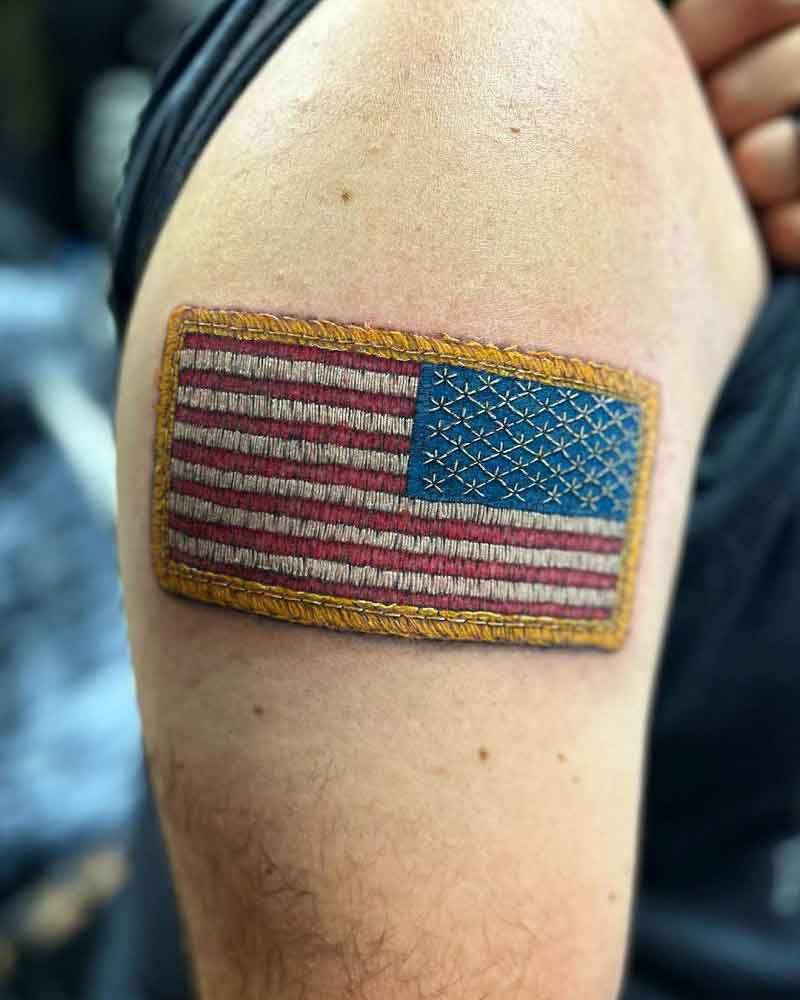 American Flag Tattoo Ideas 1