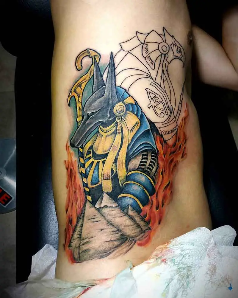 Anubis Horus Tattoo 3