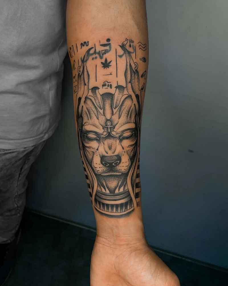 Anubis Tattoo Design 2