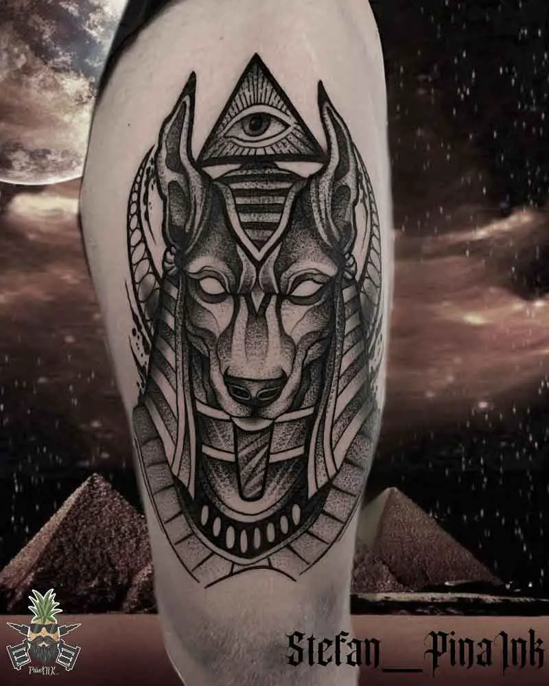 Anubis Tattoo Ideas 2