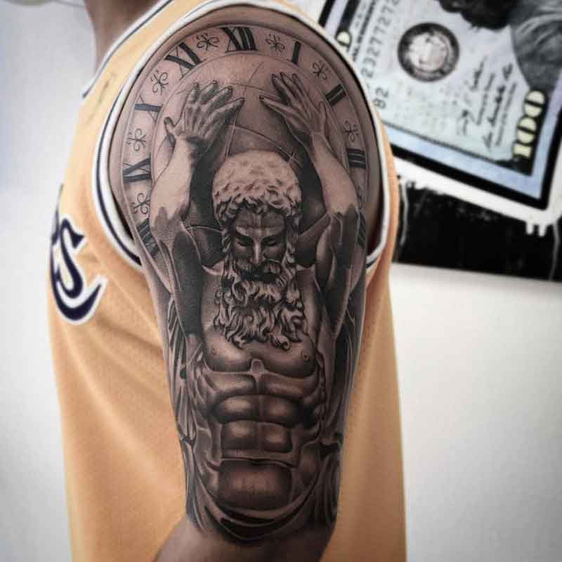 Atlas Greek God Tattoo 2