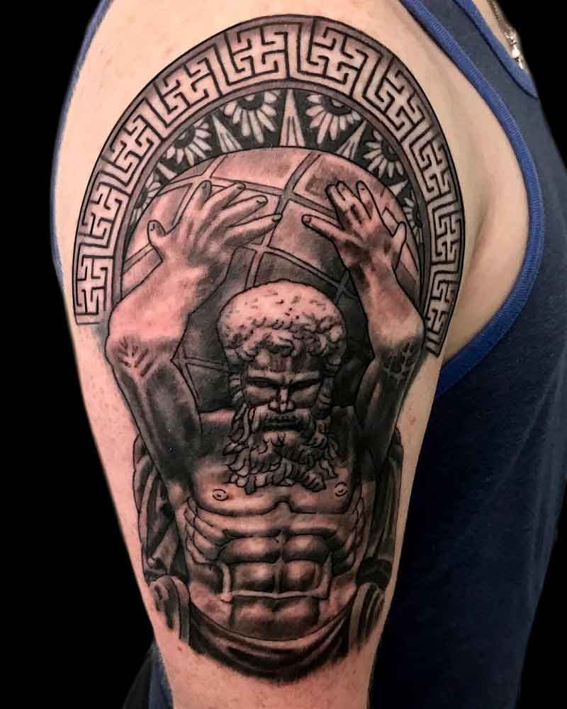Atlas Greek God Tattoo 3