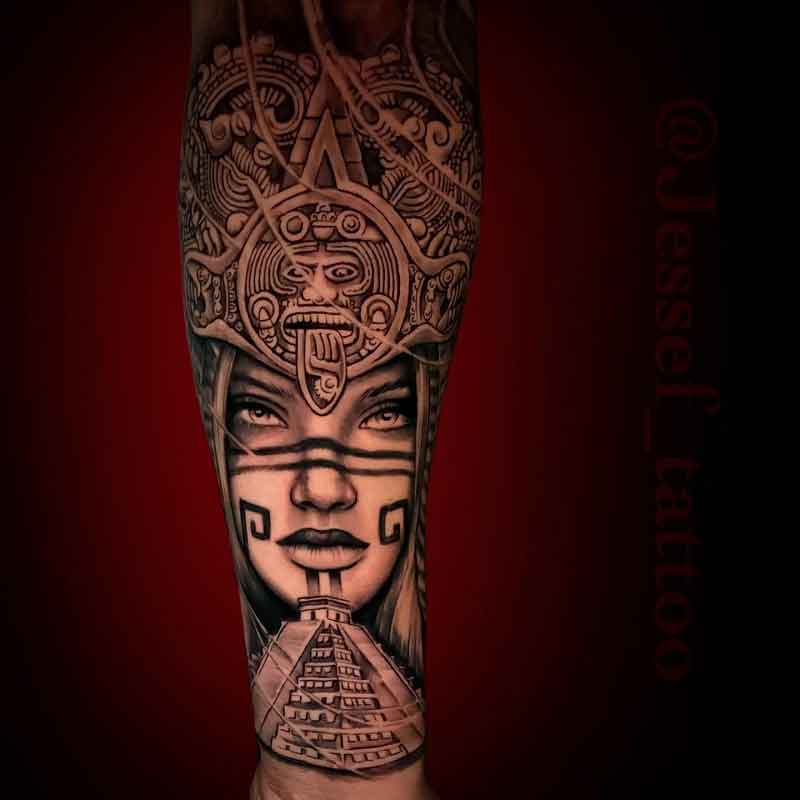 Aztec Tattoo Designs 3