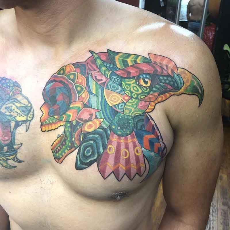 Aztec Warrior Tattoo 3