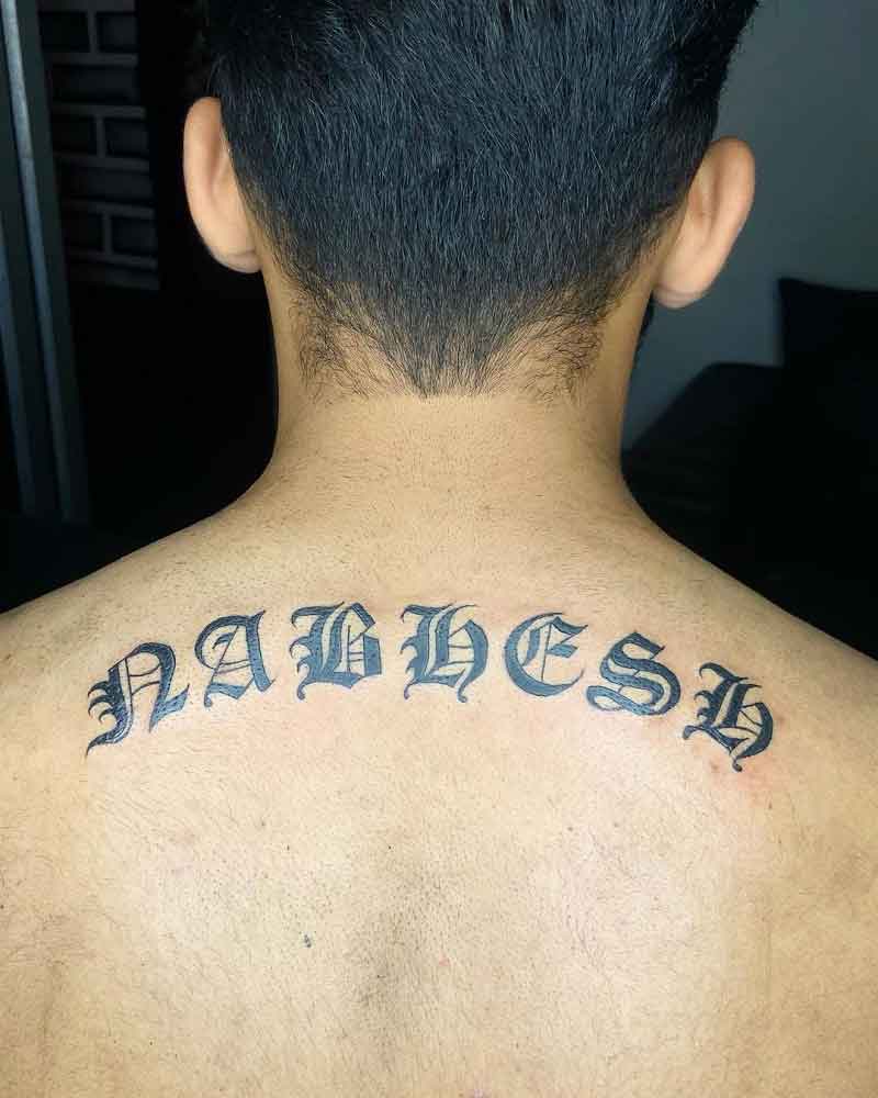 Back Shoulder Tattoos For Men 5