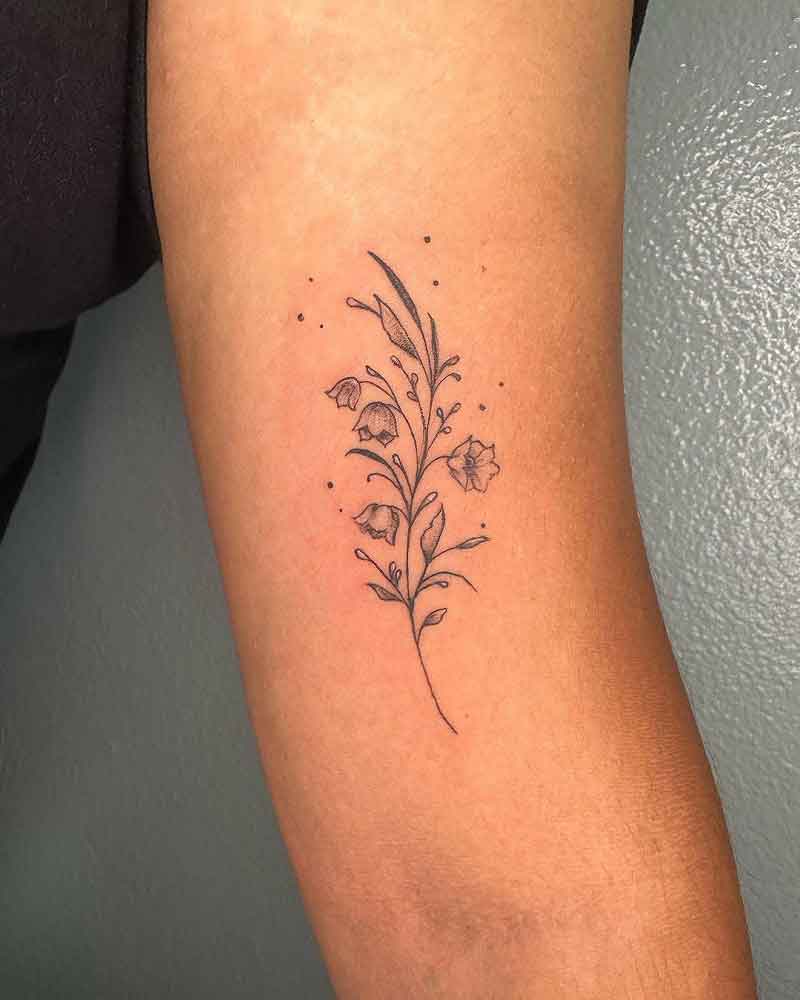 Birth Flower Chart Tattoo 2