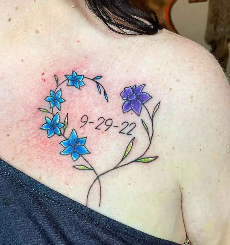 Birth Flower Tattoos Ideas 1