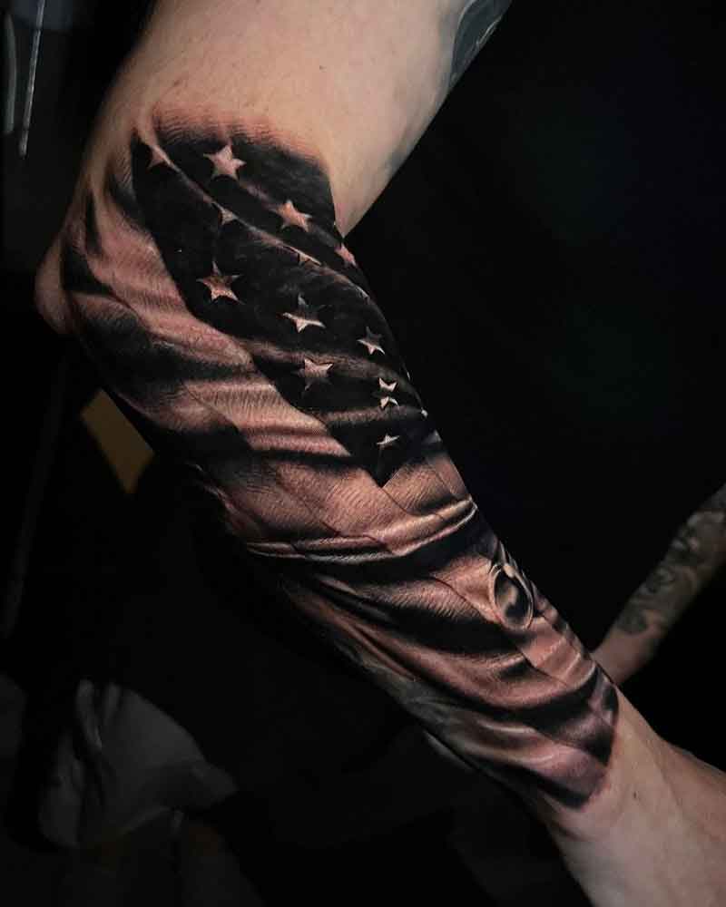 Black Flag Tattoo 1