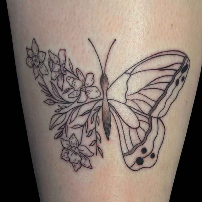 December Birth Flower Tattoo Ideas 3