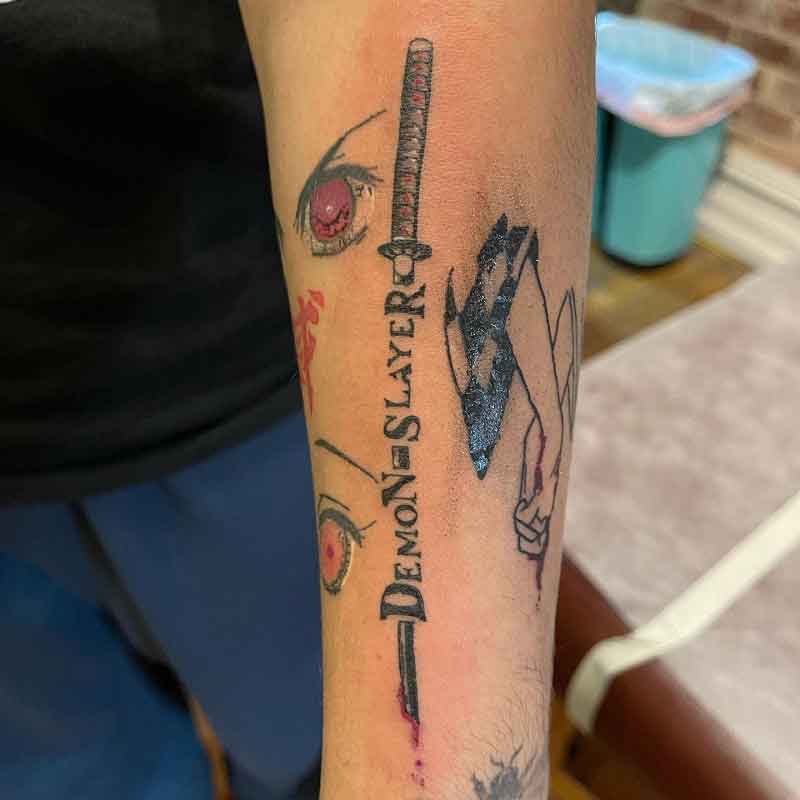 Demon Slayer Sword Tattoos 1