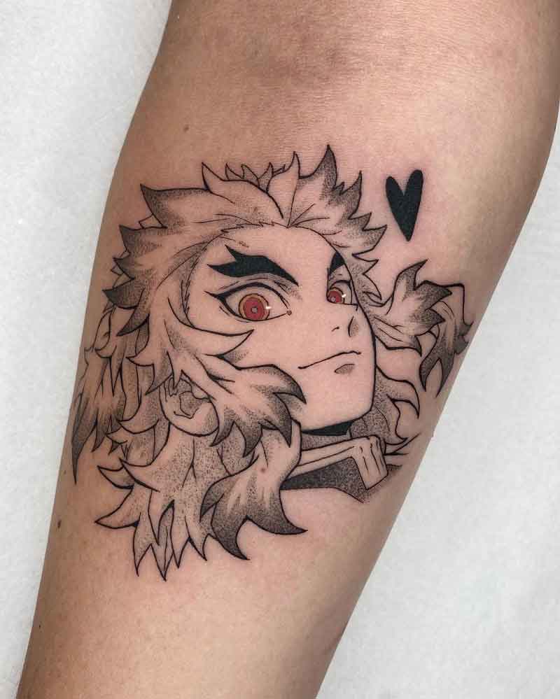 Demon Slayer Tattoo Simple 2